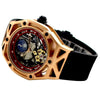 Ouyawei Men Automatic Mechanical Watch Luxury Brand Tourbillon Wristwatch Male Clock Am/Pm Moon Phase Function Relojes Hombre