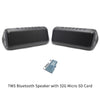 Bluetooth Speaker Waterproof Portable Column Wireless Stereo Music Box Solar Power Bank Boombox Mp3 Loudspeaker Outdoor Speakers