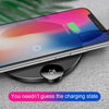 Baseus Led Digital Display Wireless Charger For Iphone Xs Max Xr X 8 Qi Stable Wireless Charging Pad For Samsung Galaxy S8 S9