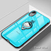 Magnetic Ring Bracket Case For Iphone 7 8 6 6S Plus Cases Metal Rotating Finger Ring Soft Tpu Clear Cover For Iphone X Xr Xs Max