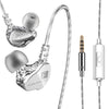 Moojecal Dual Drive Stereo Earphone In-Ear Headset Earbuds Bass Earphones For Iphone 6 Huawei Xiaomi 3.5Mm Earphones Kulakl