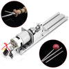 80W Mini Lathe Beads Machine Dc 24V Woodworking Diy Lathe Engraver Set Polishing Cutting Cutter Drill Rotary Tool + Power Supply