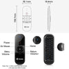 Vontar 2.4G Wireless Mini Keyboard Air Mouse 057 English Russian For Windows Android Tv Box Rechargeable Same As W1 Air Mouse