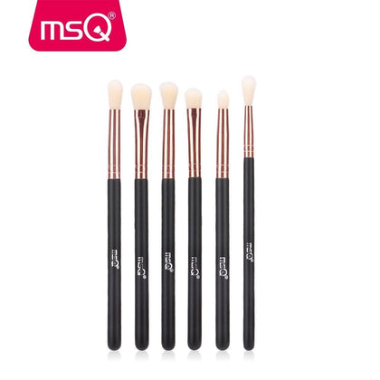 MSQ 6pcs/12pcs/18pcs Professional Eye Makeup Brushes Set Eyeshadow Blending Make Up Brushes Soft Synthetic Hair pincel maquiagem