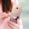 For Samsung J4 2018 Case Liquid Glitter Case For Samsung Galaxy J4 Plus J415 J415F Sm-J415F Dynamic Quicksand Tpu Slicone Cover