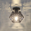Ceiling Lights Minimalist Retro Ceiling Lamp Glass E27 Industrial Decor  Lamps For Living Room Home Lighting Lustre Luminaria