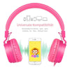 Bass Headphones, Lightweight Stereo Foldable Wired Headphones For Kids Adjustable Headband Headset For Phones Computer Pc Music