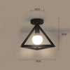 Ceiling Lights Minimalist Retro Ceiling Lamp Glass E27 Industrial Decor  Lamps For Living Room Home Lighting Lustre Luminaria