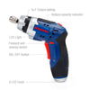 Workpro 3.6V Cordless Screwdriver With Work Light Us Plug Electric Screwdriver Rechargeable Battery Screwdriver  (Us)