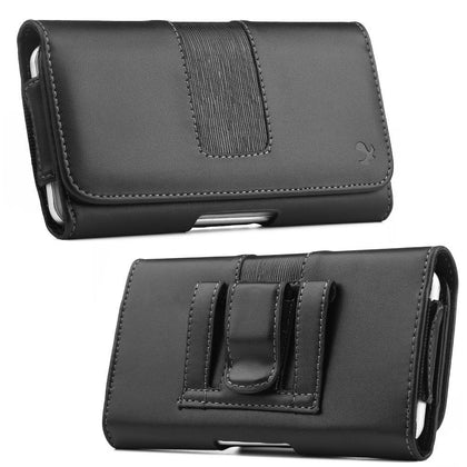 Phone Cover Belt Clip Holster Leather flip Pouch Case for iphone Samsung Huawei Xiaomi 6.3/5.5 Inch Universal Mobile Phone Bag