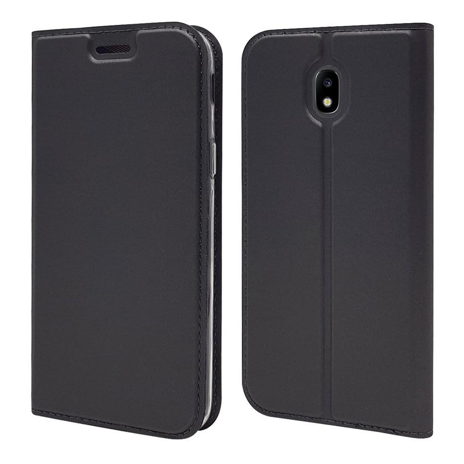 J730 Luxury Magnet Flip Case For Samsung J7 2017 J5 J330 Eu Wallet Leather Cover For Galaxy J5 2017 Card Slot Stand Holder Cases