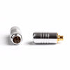 Areyourshop 1Pair Earphone Diy Pin Connector Plug For Mmcx Ue900 Se535 Se215 Barb Silver Black Hot Sale Plug Jack