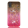 Diamond Glitter Case For Iphone 5 5S Se 6 6S 7 8 Plus X Xs Xs Max Xr Coque Liquid Quicksand Floating Shiny Sparkle Flowing Cover