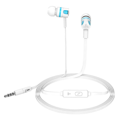 PTM KG5 3.5mm In-Ear Earphone with Mic Heavy Bass Fashion Music Earbuds Gaming Headset for Phone iPhone Samsung Xiaomi