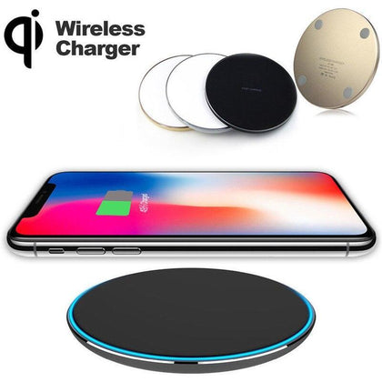 YILIZOMANA Qi Wireless Charger for iPhoneX XS/XS MAX  8 8 Plus For Samsung Note 8 Galaxy S9/8,S8/9 Plus,S7,S9,S6 Edge Charger