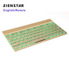 Zienstar Ultra Slim Wireless Keyboard Bluetooth 3.0 With 7 Colors Led Back Light For Ipad/Iphone/Mac/Laptop /Desktop Pc/ Tablet