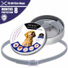 Dewel Pet Dog Flea Collar Anti Flea Ticks Collars For Cat Dog Mosquitoes Outdoor Protective Adjustable Repels Dog Accessories