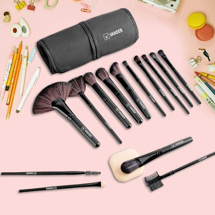 32pcs Set For Professional Beauty Makeup Brush Sets Cosmetics Foundation Shadow Tools Liner Eye Concealer Make Up Kit Pouch Bag