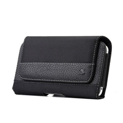 Belt Clip Pouch case Flip Magnetic Wallet Leather Phone Case for iPhone Xs MAX XR 6 7 8 Plus Universal Mobile Phone waist Bag