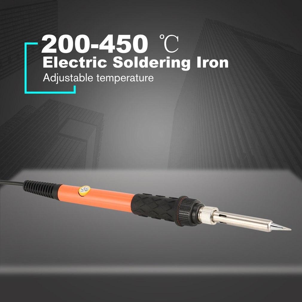 7In1 Adjustable Temperature Electric Soldering Iron Kit Welding Repair Tools Solder Station Heat Soldering Pencil Tool Kit