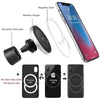Qi Magnetic Car Mount Wireless Charger For Iphone 8 Iphone X Samsung S8 S8 Plus S9 Note 8 Dashboard Air Vent Charger Holder (Black Universal)