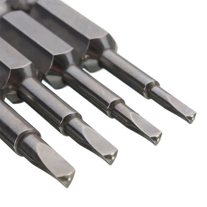 NK MIXTOS 4Pcs Triangle Screwdriver Bits Set S2 Alloy Steel Hand Tools 1.8/2/2.3/2.7mm