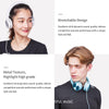 Hifi Stereo Metal Wired Headphone Foldable Headset Fm And Over-Ear Adjustable With Mic For Smart Phone For Mobile Gorsun Gs776