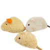 3 Pcs Mouse Toy for Cat/Kittens Plush Simulation Mouse Toy