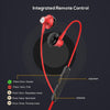 Topk 3.5Mm In-Ear Earphones With Mic Anti-Wrap Comforted Heavy Bass Wired Earphone Earbud Volume Control Stereo Sport Headset