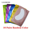 25/50/100 Pairs/Lot Patches For Eyelash Extension Under Eye Pads Paper Patches Pink Lint Free Stickers For False Eyelashes