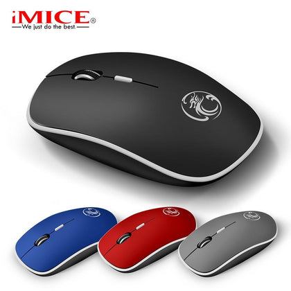 Ergonomic Mouse Wireless Mouse Computer Mouse PC USB Optical 2.4Ghz 1600 DPI Silent Mause Mini Noiseless Mice For PC Laptop Mac