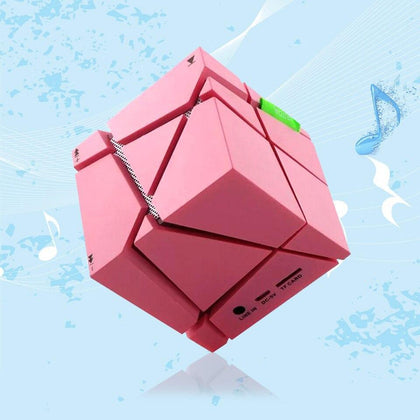 Wireless Bluetooth Speaker With Microphone LED Flashing Light Subwoofer Bluetooth Column Hifi Surround Sound Free Hands Speaker 