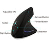 Chyi 5Th Gen Vertical Mouse Series 6 Button Usb Optical Healthy Wrist Rest Ergonomic Computer Mice Gaming Mause For Laptop Gamer