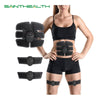 Abdominal Machine Electric Muscle Stimulator Abs Ems Trainer Fitness Weight Loss Body Slimming Massage With Retail Box