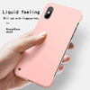 Lovebay Slim Scrub Hard PC Frameless Phone Case For iphone 11 6 6S 7 8 Plus XR X XS 11 Pro Max Solid Matte Cover Back Borderless