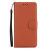For Samsung Galaxy A7 2018 Leather Case On For Samsung A7 2018 A750 Cover Classic Style Solid Color Flip Wallet Phone Case Coque