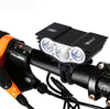 Bright 6000 Lumen 3X  T6 Led Head Front Bicycle Bike Headlight Lamp Light Headlamp 6400Mah Battery With Charger