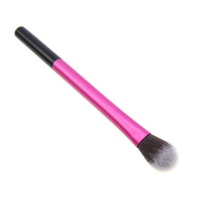 1Pcs Small Eyeshadow Brush Single Pink Aluminum Tube Eye Makeup Brush Highlight Brightening Eye Makeup Brush Makeup Beauty Tools