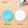 Plastic Glue Gasket Flower Shape Pad False Eyelash Extension Glue Holder Pallets For Eyelashes Extension Adhesive Pallet Tools
