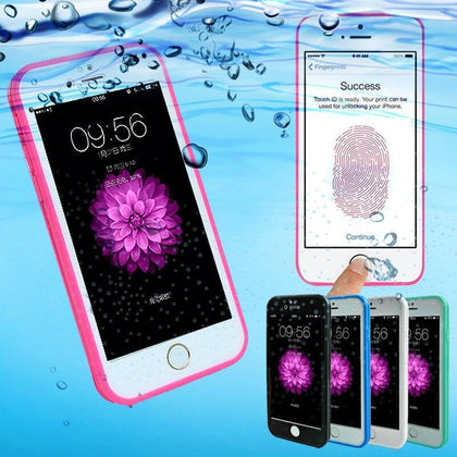 JAMULAR Waterproof Case For iphone X 8 7 6 6s Plus 5 5s SE Silicone Shockproof Shell Outdoor Cover for iPhone 7 XS MAX XR Fundas