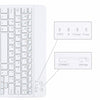 Kemile Ultra Slim Portable Wireless Bluetooth Aluminium 9.7Inch Keyboard With Micro Charging Port For Ios Android Tablet Windows