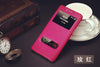 Flip View Window Leather Cases For Samsung Galaxy A3 A5 A7 2015 2016 2017 A300F A500F A310F A510F A710F Case Luxury Phone Cover