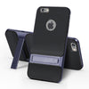 Hybrid Tpu+Pc Phone Case For Apple Iphone 7 Plus 6 6S Plus Xs Max Xr Hard Frame Cover With Bracket Holder For Iphone 7 Plus Capa