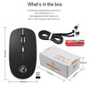 Imice Wireless Mouse Computer Mouse Silent Ergonomic Mouse Usb Wireless Mause Rechargeable 1600Dpi Noiseless Mice For Pc Laptop