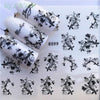 Nail Sticker Art Decoration Slider Deer Peach Blossom Adhesive Design Water Decal Manicure Lacquer Accessoires Polish Foil