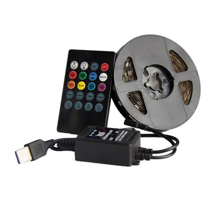 WASEDA USB DC 5V LED Strip Light TV Background Lighting SMD5050 DC 5V Flexible LED Tape 50CM 1M 2M 3M  DIY Decorative Strip