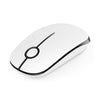 Jelly Comb Ultra Slim Portable Optical Mice Quiet Click Silent Mouse 2.4G Wireless Mouse For Pc Laptop Notebook Windows Mac Os