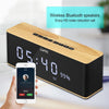 Zapet Speaker Portable Bluetooth Speaker Wireless  Stereo Music Soundbox With Led Time Display Clock Alarm Loudspeaker