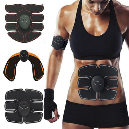 EMS Wireless Smart Muscle Stimulator Abdominal Trainer Hip Trainer Buttocks Butt Lifting Slimming Massager Body Shaping Unisex