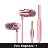 Musttrue M6 Earphone Headphones Headset With Mic Stereo Bass Sound Music Gaming Earbuds For Phones Mp3 3.5Mm Wired Earphones